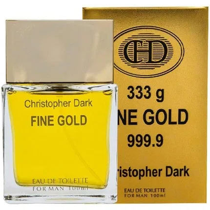 Туалетная вода Christopher Dark Fine Gold for Men, 100 мл