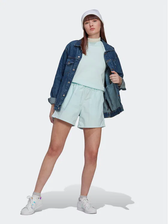 Футболка regular fit adicolor Classics Adidas, светло-голубой — фото 2