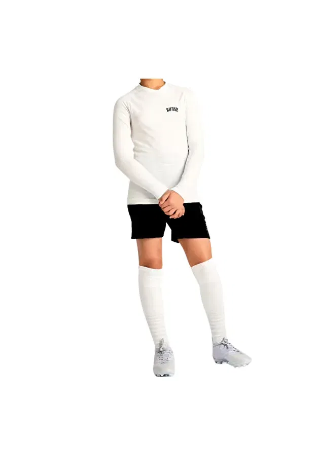 Детское термобелье для мальчиков с длинным рукавом Rutbil Sports, White — фото 4