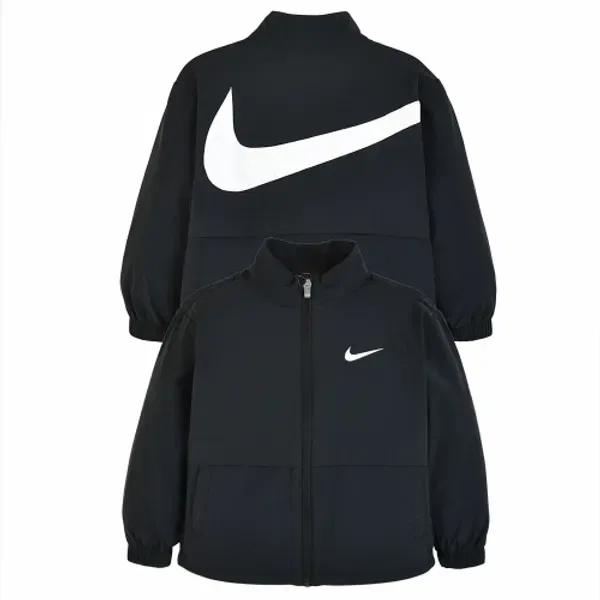 Ветровка Nike Essential Windrunner для малышей, черная — фото 2