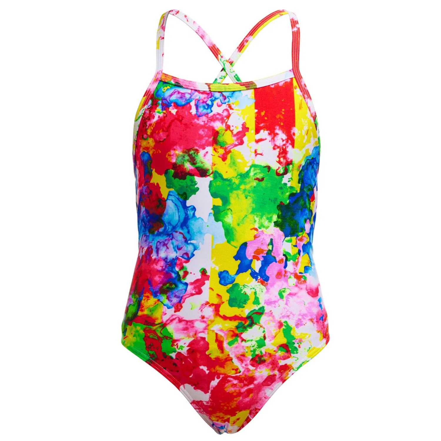 Детский купальник с принтом Ink Jet Funkita, Bunt
