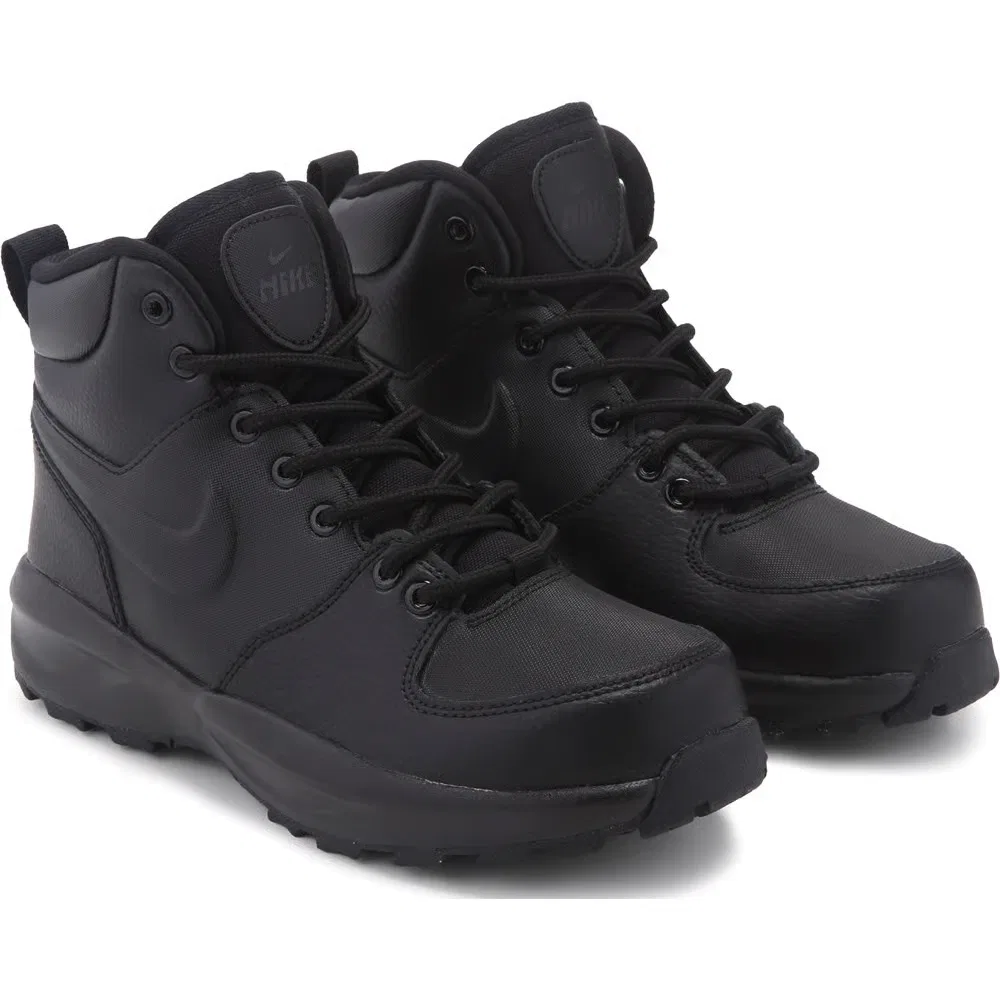 Детские походные ботинки Manoa 17 на шнуровке Nike, Black