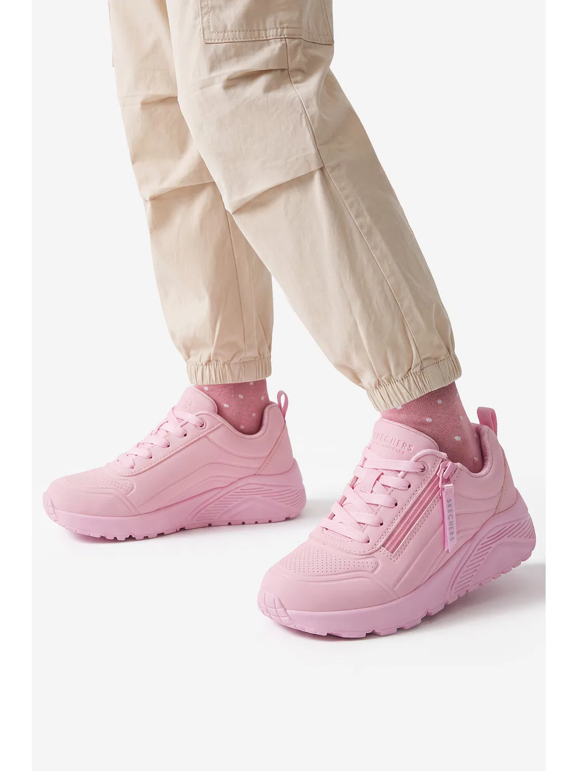 Кроссовки для девочки LITE EASY LTPK Skechers, розовый