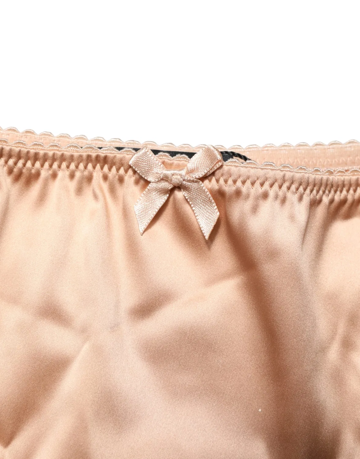 Женские трусы-слипы с логотипом Brief Panty Dolce & Gabbana, Beige — фото 2