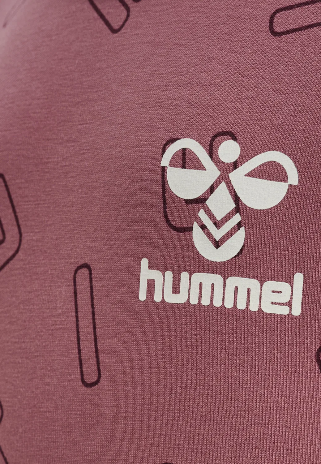 Детский боди-комбинезон с длинным рукавом Hmlathens E-Sport Hummel, Rosa Bonbonrosa — фото 4