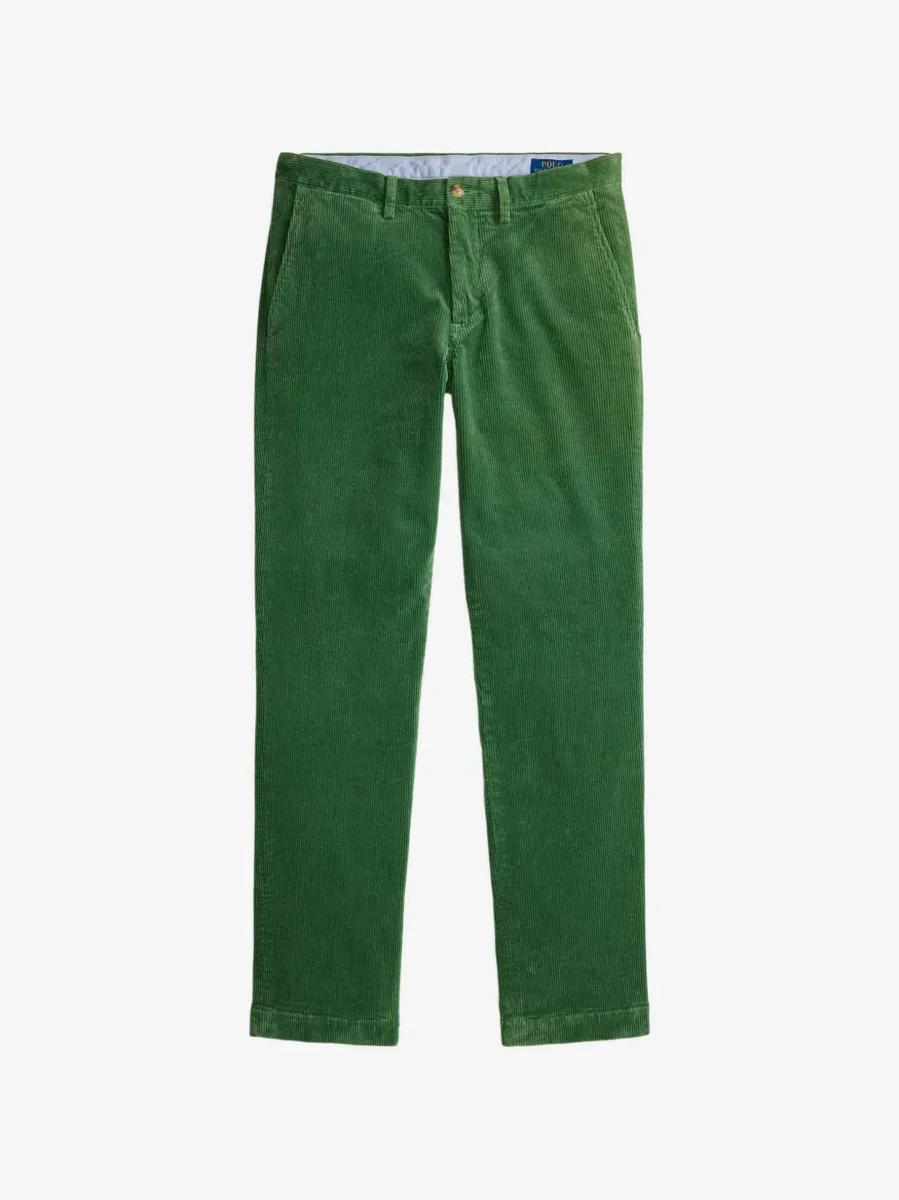 Вельветовые брюки прямого кроя Polo Ralph Lauren, зеленый