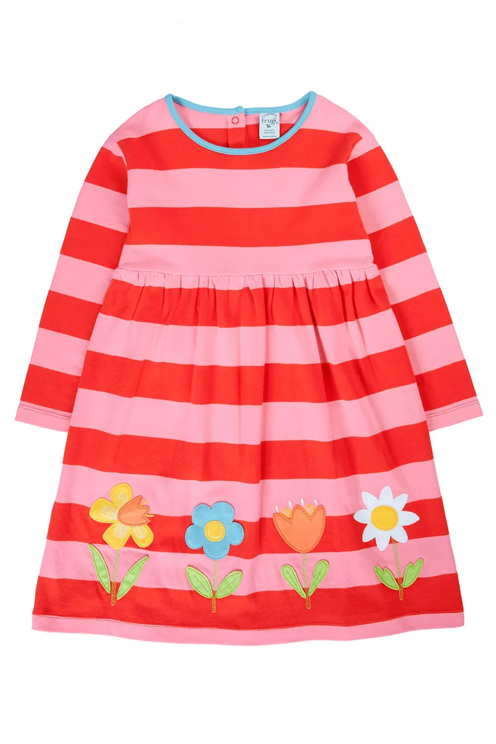 Детское платье с аппликацией Amelia Frugi, Pink