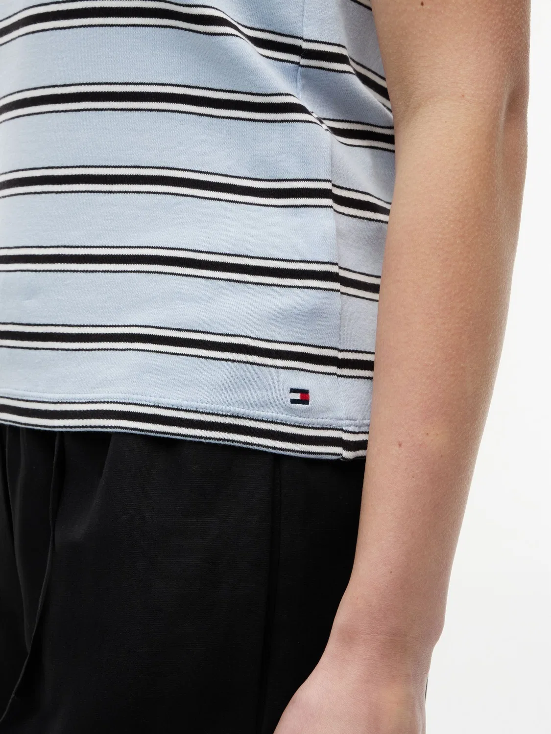 Топ-майка с полосками, Slim Fit Tommy Hilfiger, синий — фото 4