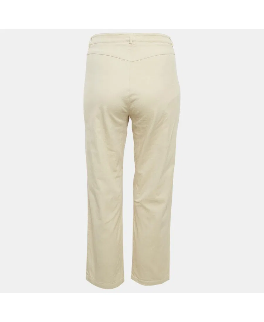 Женские брюки из габардина с застежкой-молнией Burberry, Beige — фото 3