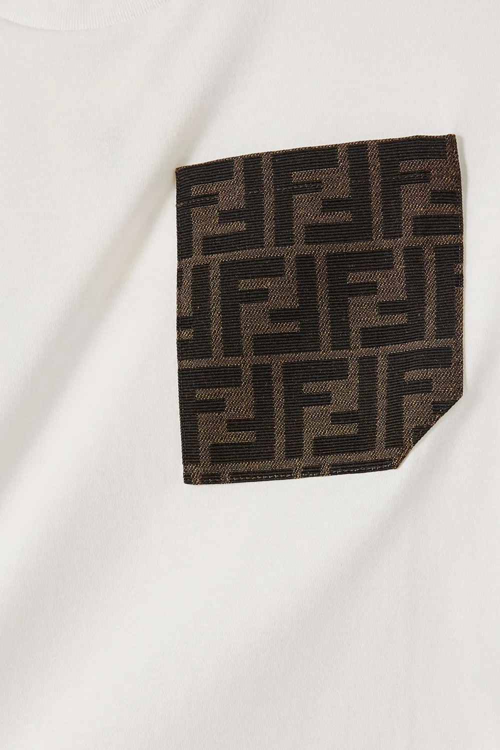 Футболка с патчем FF Patch Fendi — фото 4