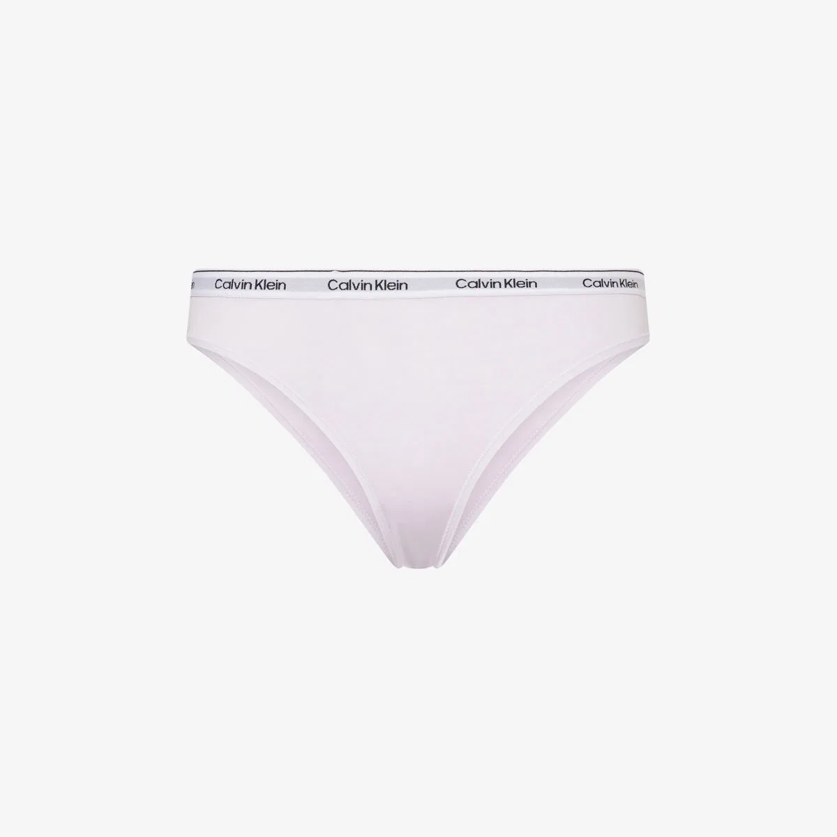 Трусики-стринги из хлопкового трикотажа с логотипом icon Calvin Klein, сиреневый