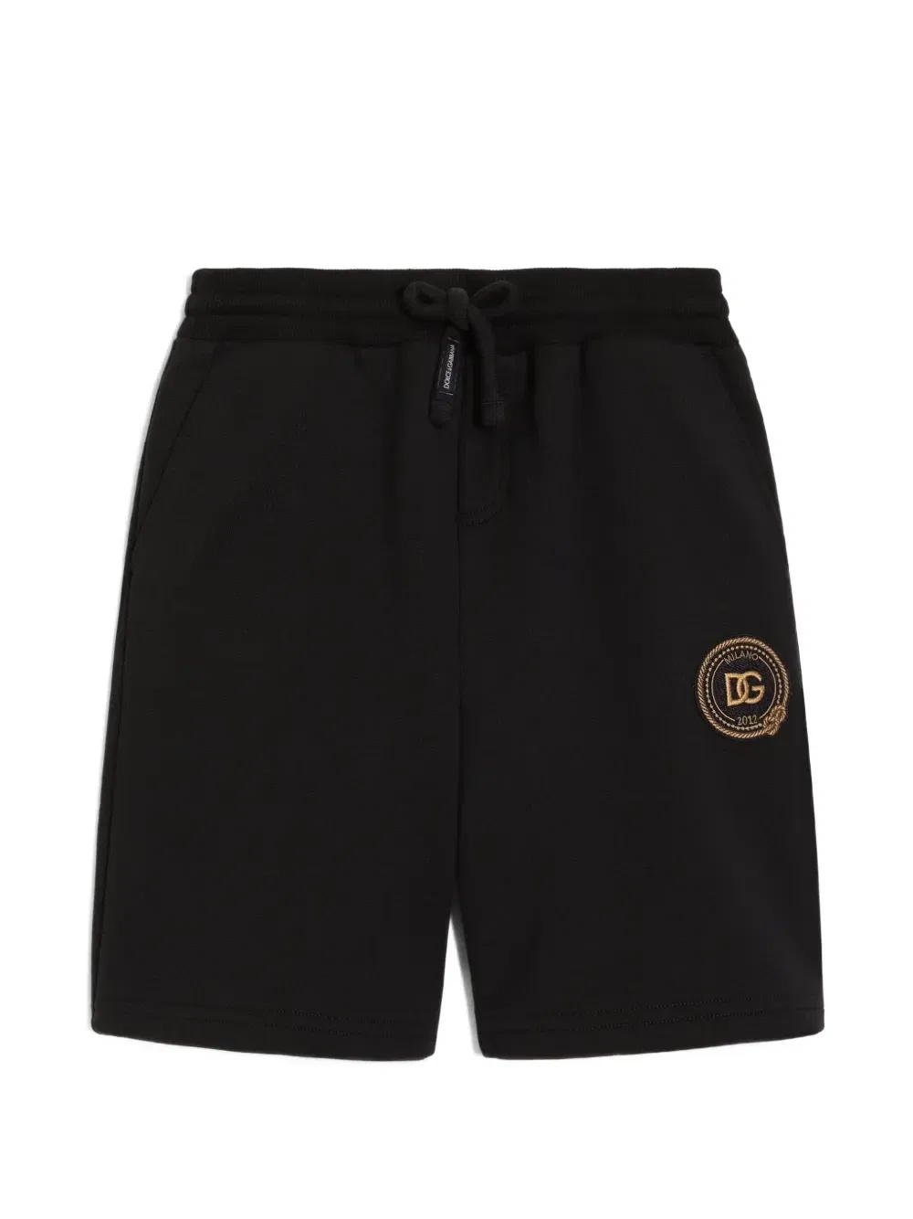 Флисовые бермуды Dolce & Gabbana Kids, синий