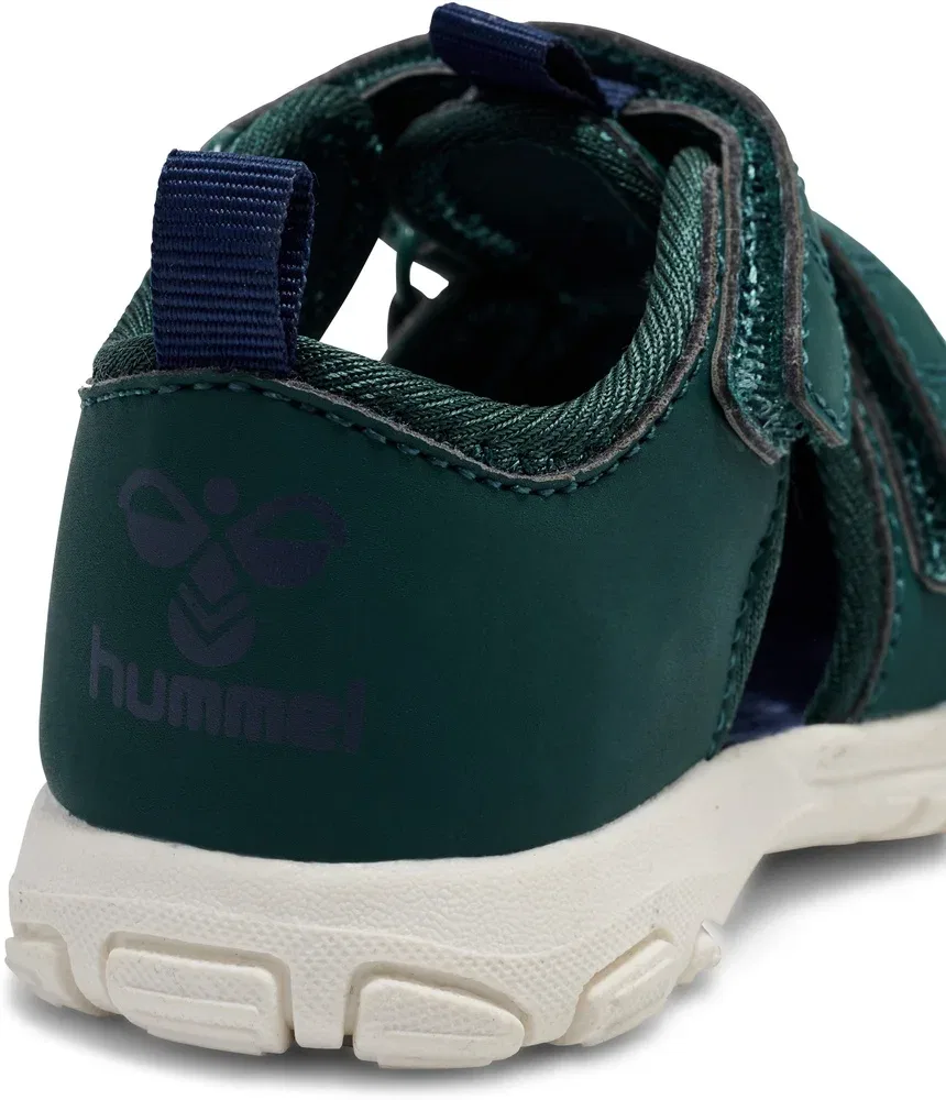 Сандалии детские с застежкой-липучкой Sandal Klettverschluss Infant Hummel, зеленый — фото 3