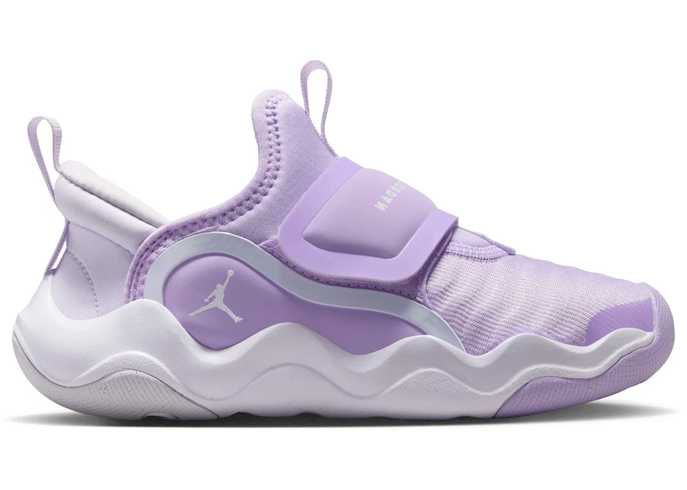 Детские кроссовки для мальчиков с системой быстрой шнуровки Jordan 23/7.2 EasyOn Jordan, Violet Mist/Barely Grape/White