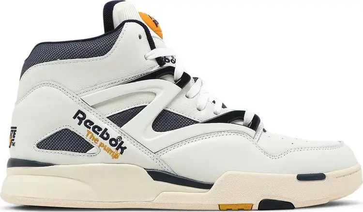 

Кроссовки pump omni zone 2 'chalk vector navy' Reebok, белый