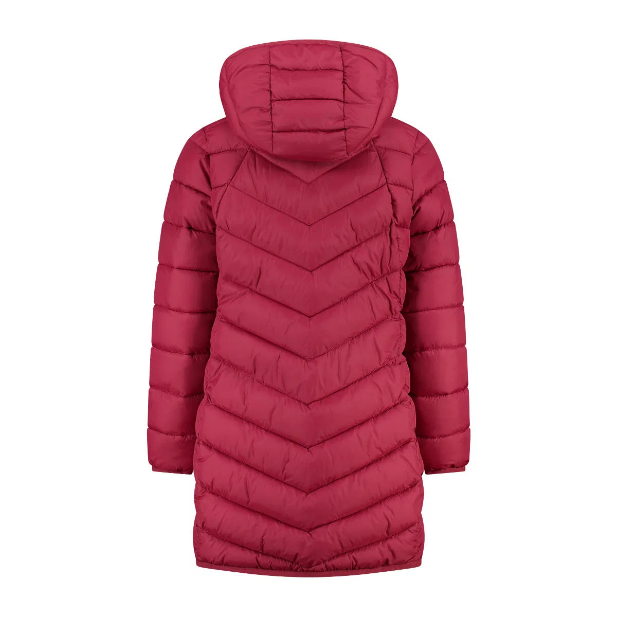 Детское пальто для девочек с капюшоном CMP Kid G Coat Fix Hood, Rosenholzrot — фото 2