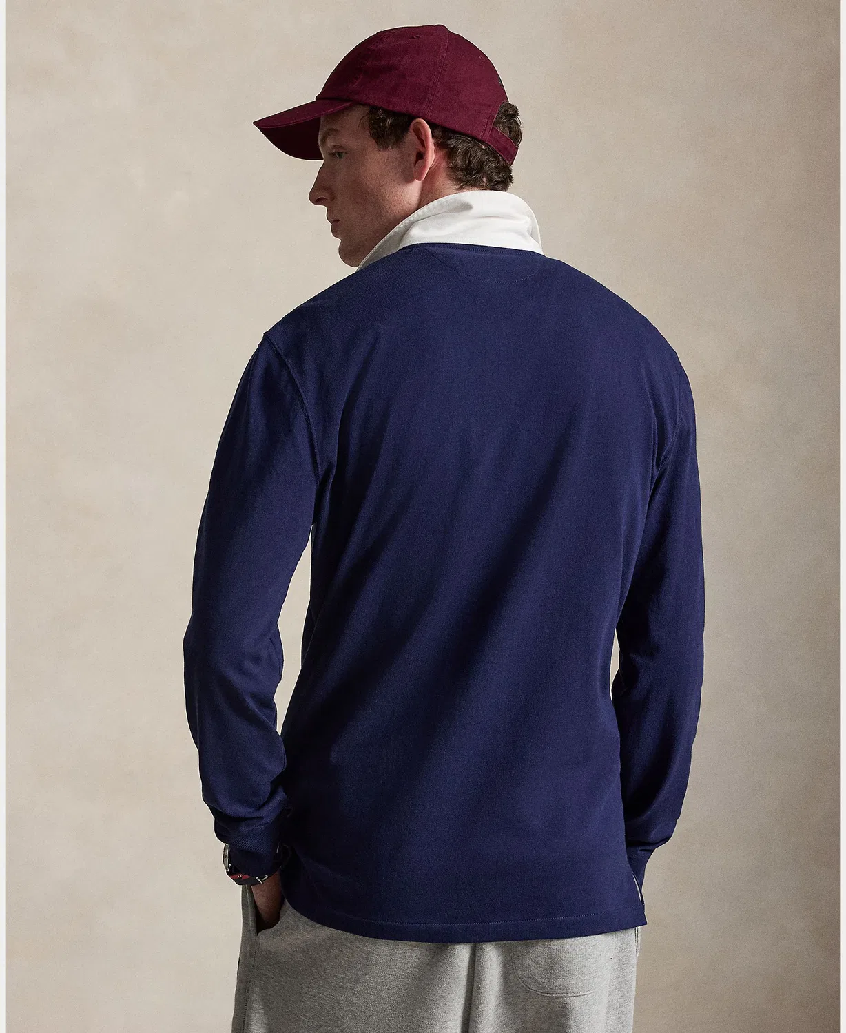 Рубашка с длинным рукавом, Polo Rugby, Polo Ralph Lauren, темно-синий — фото 2