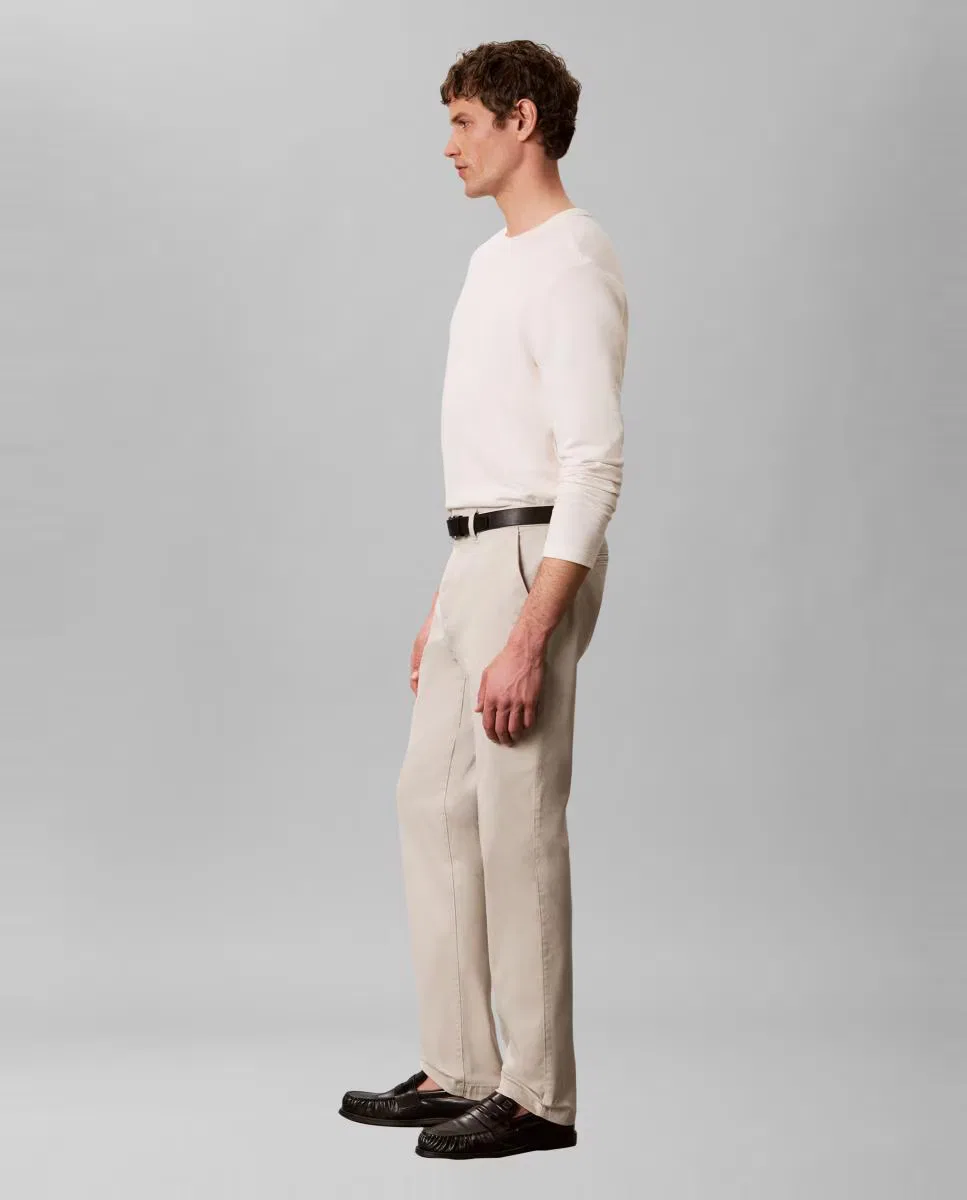 Мужское зауженные джинсы, Vaquero Ligero Estilo Años 90 Tapered Ligero Flare, Calvin Klein, серый