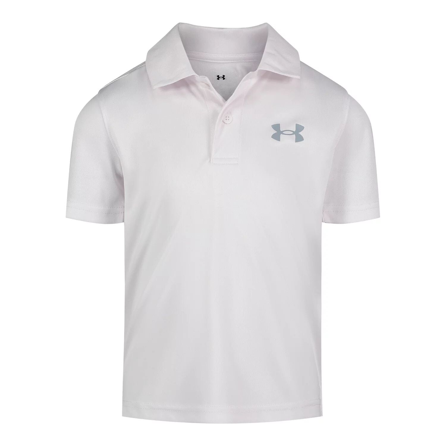 Поло Under Armour Matchplay с логотипом для мальчиков 4–7 лет Under Armour, белый — фото 2