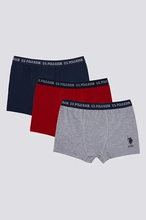 Детские боксеры для мальчиков с принтом U.S. Polo Assn., Navy Blue