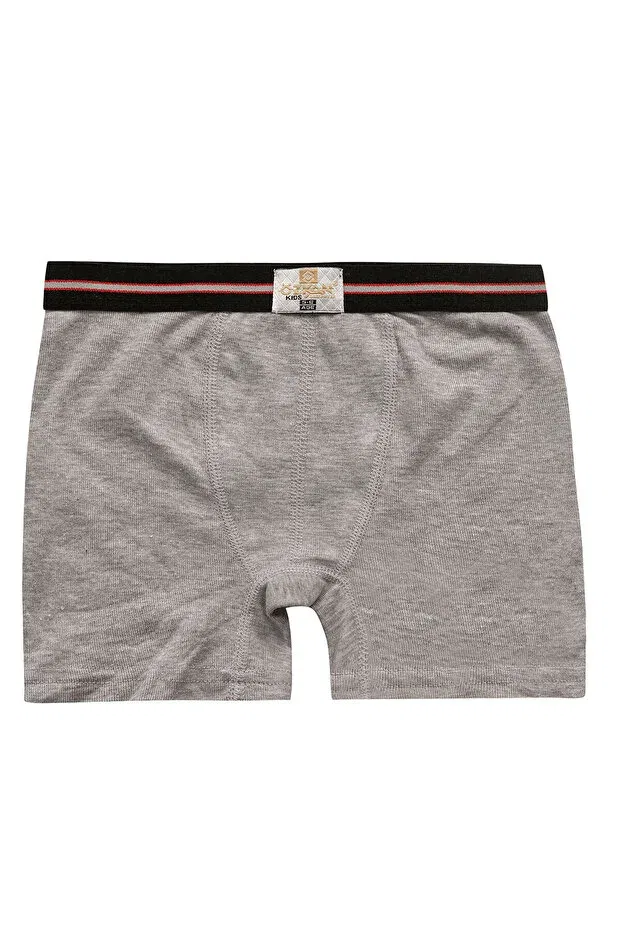 Детские боксеры для мальчиков хлопковые Generic Brands, Gray — фото 3