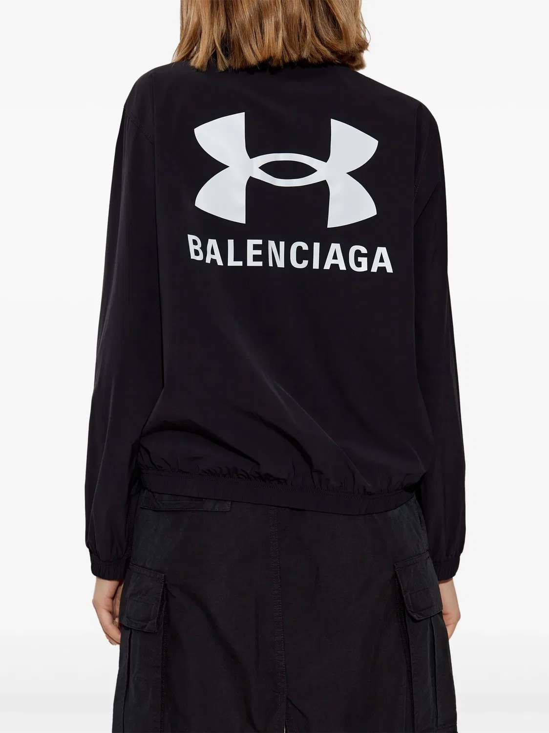 Куртка-бомбер черная Balenciaga, черный — фото 2