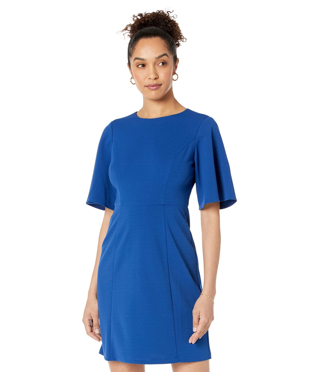 

Платье Donna Morgan, Mini Dress with Flutter Sleeve