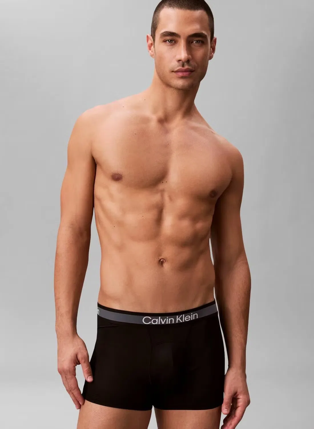 Трусы-боксеры из дышащей сетки Icon Active Mesh Calvin Klein, черный — фото 2