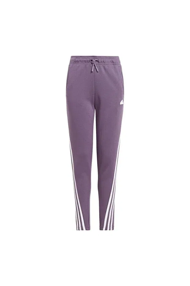 Детские спортивные штаны для девочек скинни Adidas, Purple — фото 2
