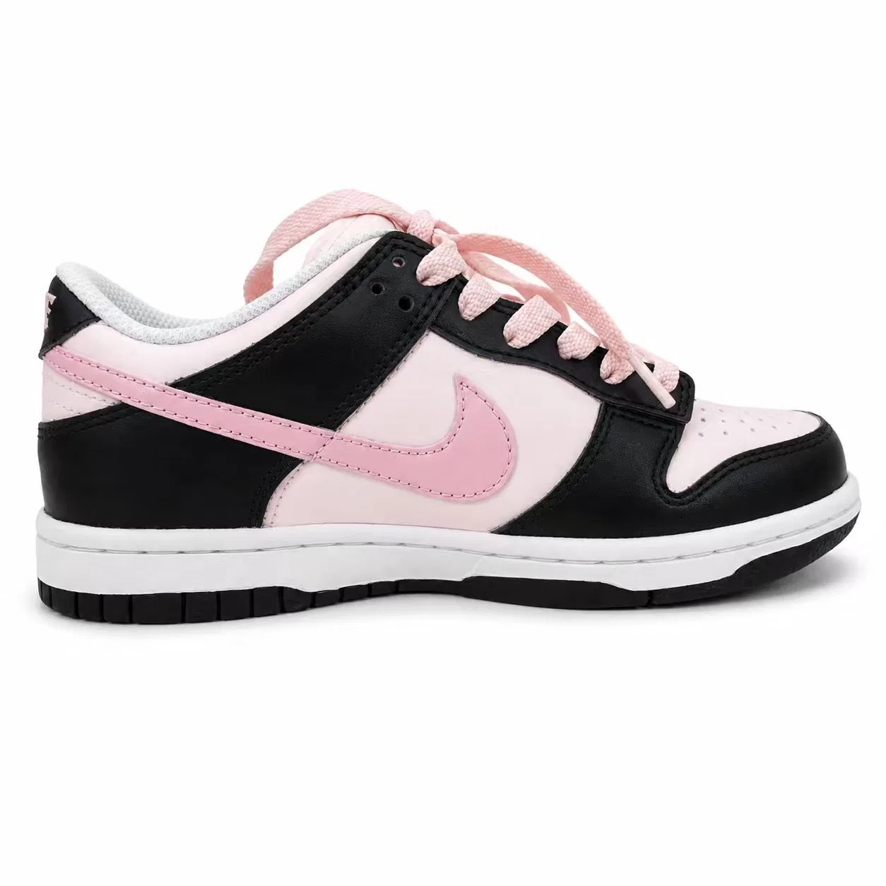 Детские кроссовки для скейтбординга Nike Dunk, Black Pink — фото 3