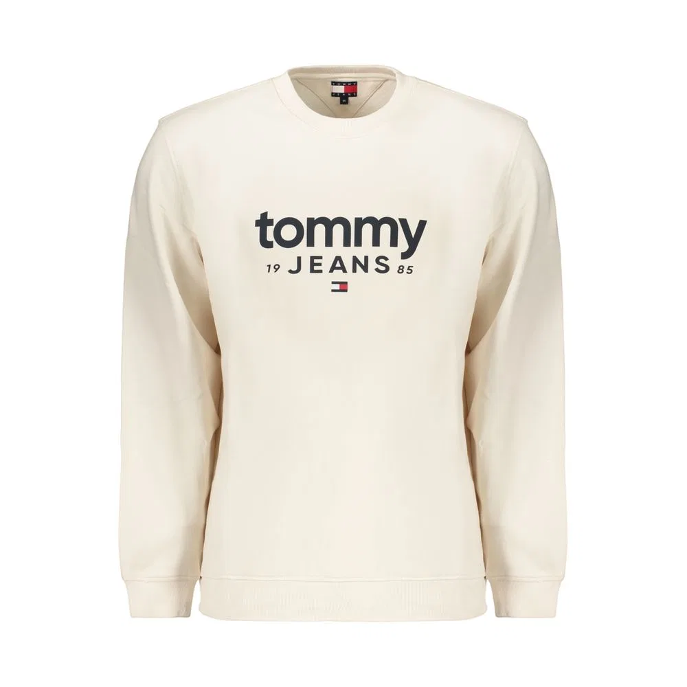 Мужской свитшот с принтом логотипа Tommy Hilfiger, White