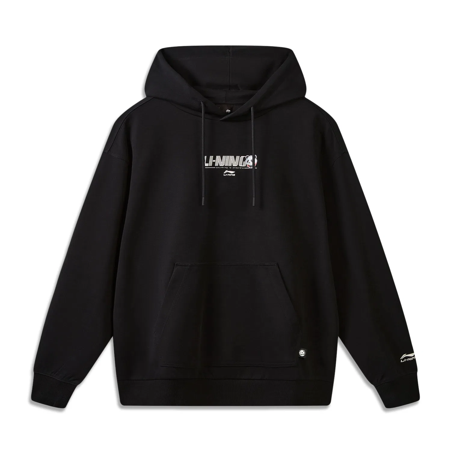 Детский худи с капюшоном Li-Ning, Black