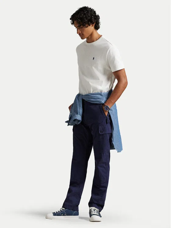 Футболка regular fit Classics Polo Ralph Lauren, белый — фото 2