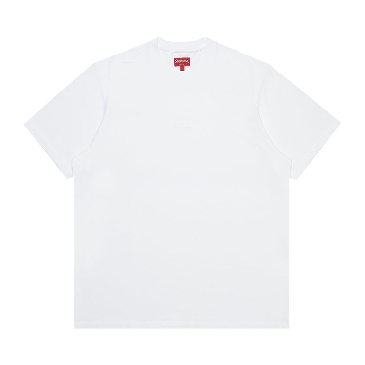 

Футболка Supreme High Density Small Box Short-Sleeve Top 'White', белый