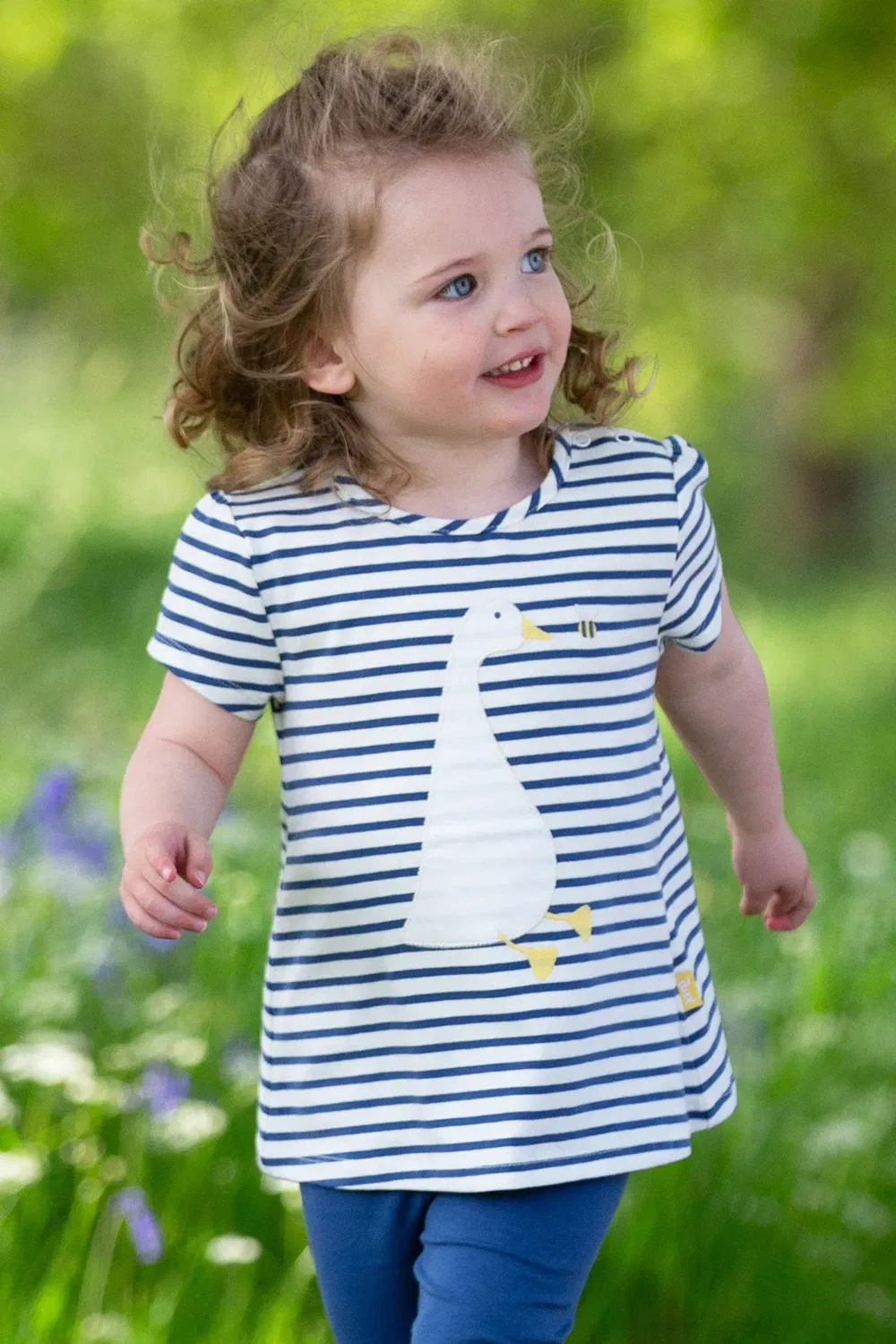Детская туника Little goose Kite, Navy — фото 2
