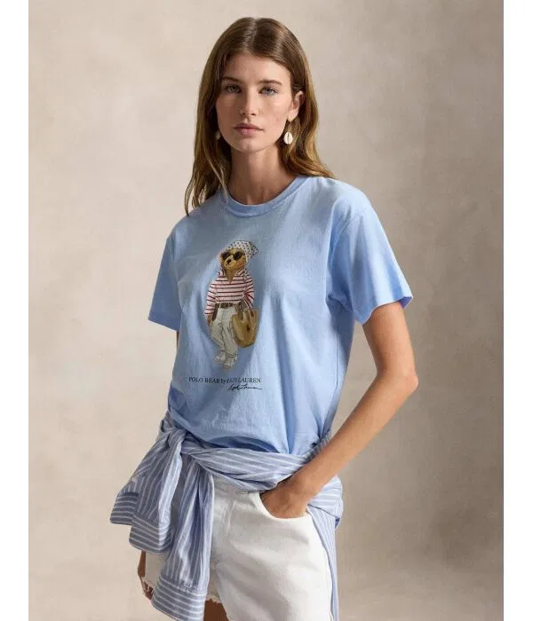 Женская футболка Regular Fit Polo Ralph Lauren, синий