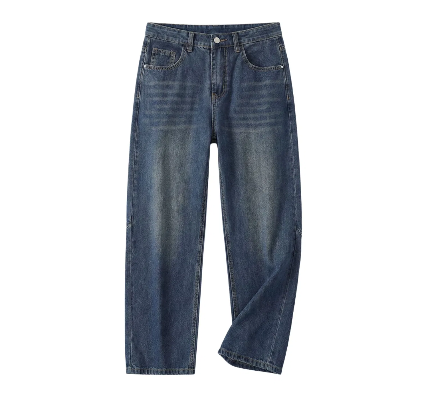 Детские джинсы прямого кроя Red Bean, Dark Blue