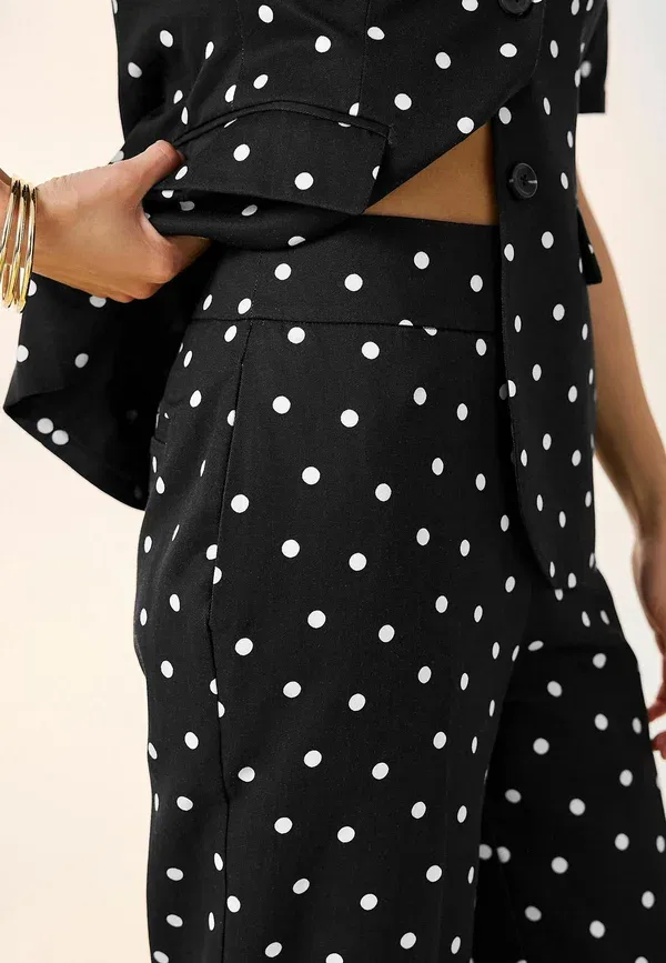Брюки из лайоцелла и хлопка Regular fit Next Black, White, белый