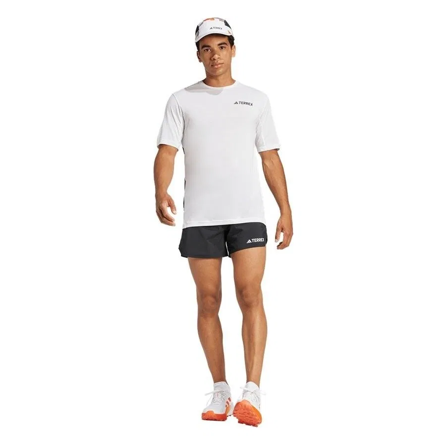 Футболка спортивная с принтом XPR TEE adidas, Белый — фото 4