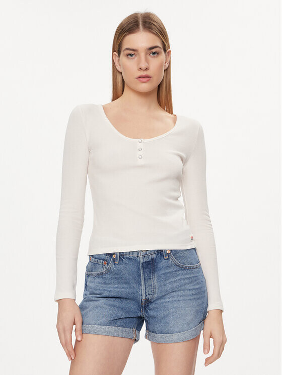 

Узкая блузка Levi's, экрю