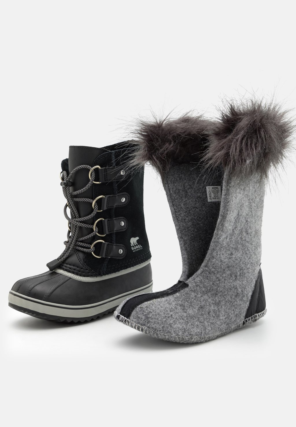 

Зимние сапоги YOUTH JOAN OF ARCTIC WP UNISEX Sorel, черный