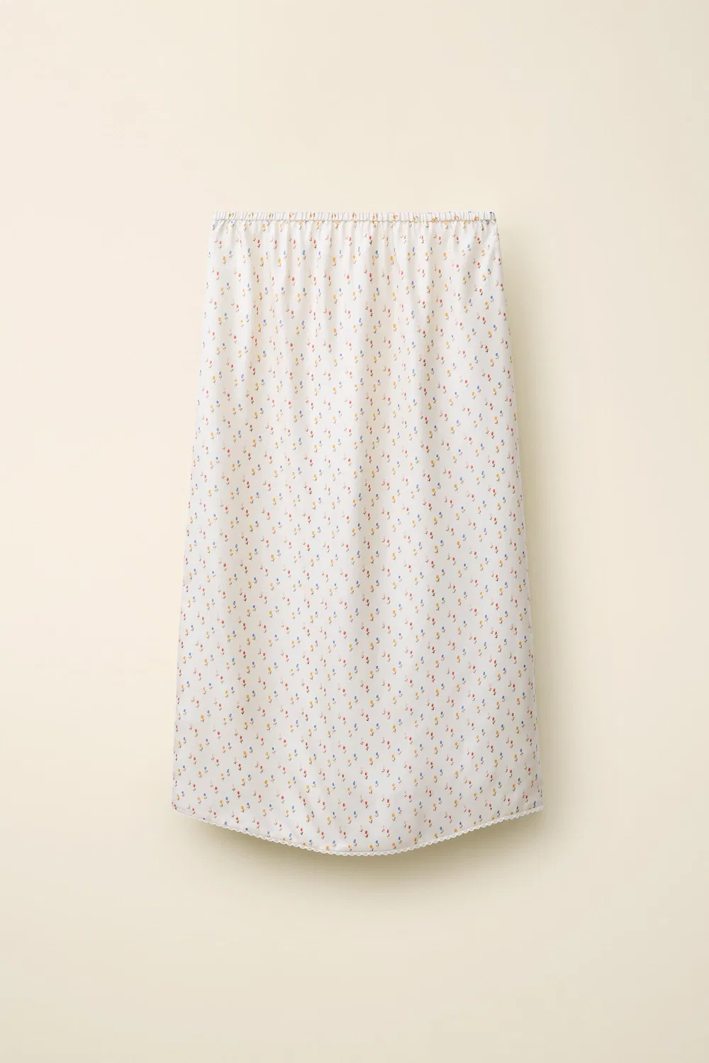 Юбка из 100% шелка, созданная в сотрудничестве Caramel London и Zara, Printed — фото 3