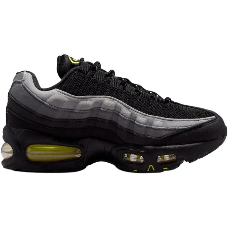 Детские кроссовки для бега с амортизацией Nike Air Max 95, Yellow Black — фото 3