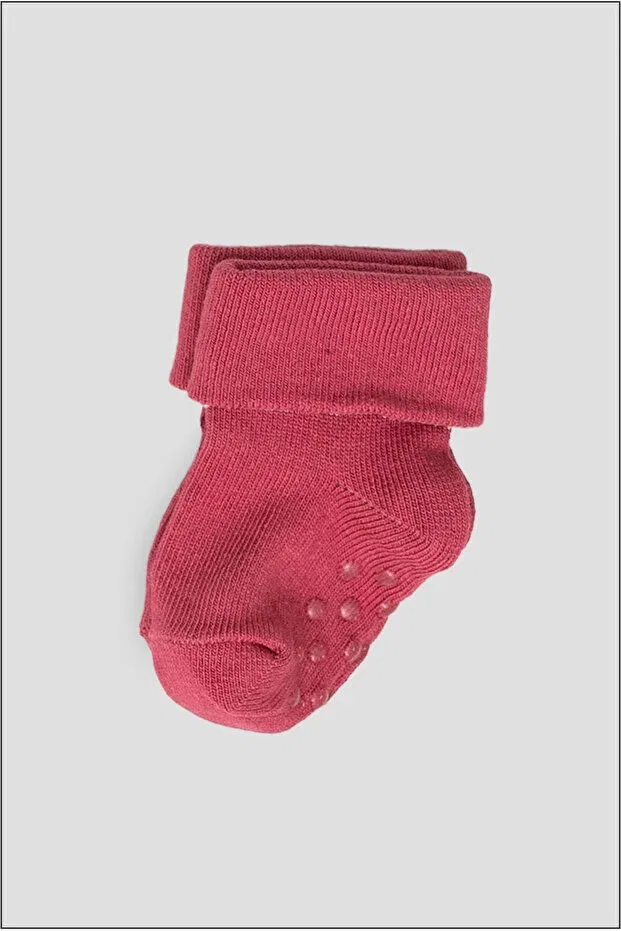 Детские носки для девочек хлопковые 6 пар 5+1 Double Boxed Girl Newborn And Baby Socks Defne Baby, Mixed — фото 3