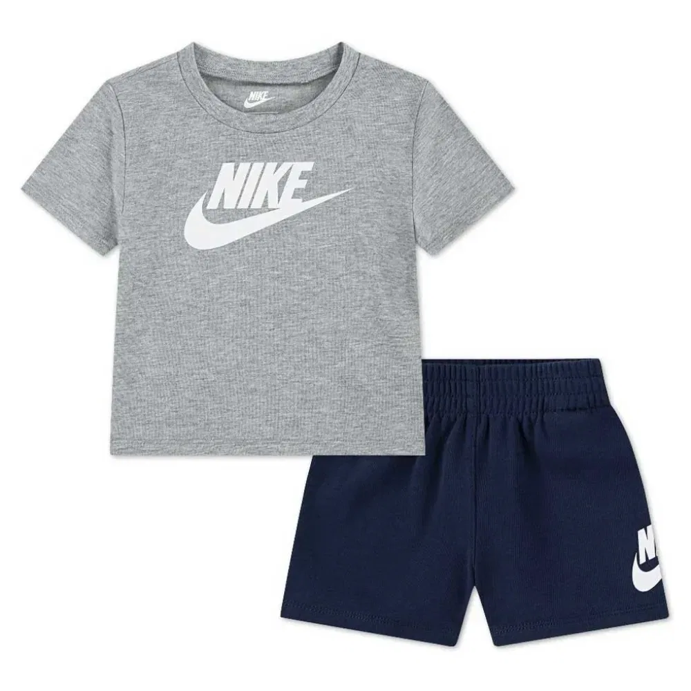 Комплект футболка и шорты Nike Club Nike, синий