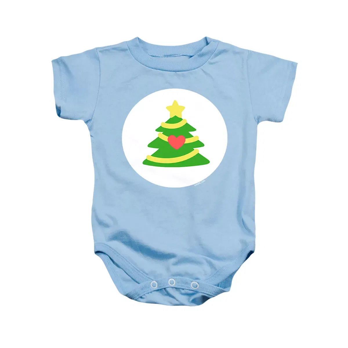 Детское боди-комбинезон с коротким рукавом Care Bears, Light Blue