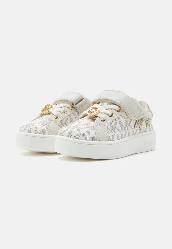 Кроссовки с принтом Jem raine star Michael Kors Kids, Vanilla/Pale Gold-coloured Glitter, ванильный — фото 2