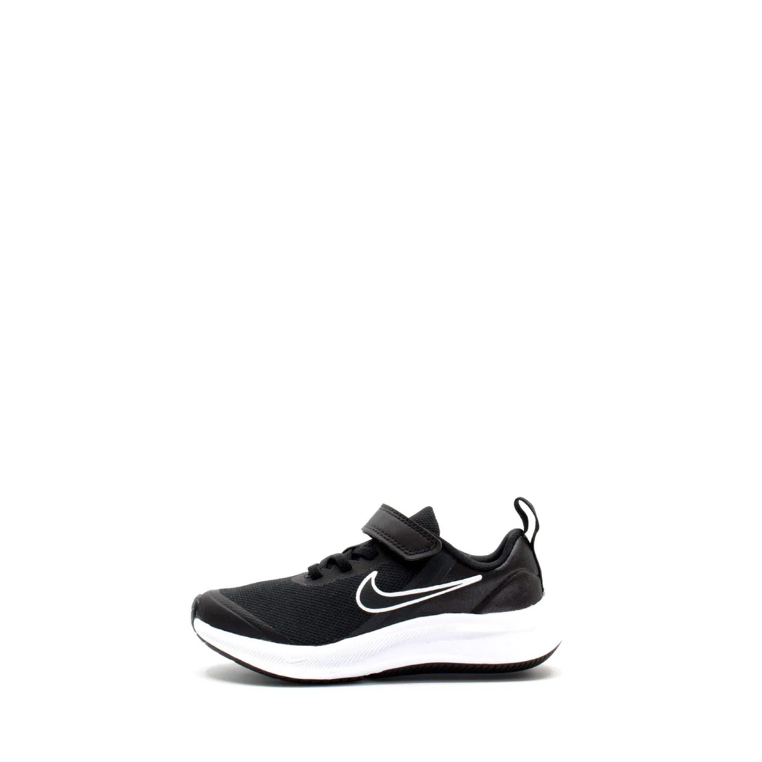 Детские кроссовки для мальчиков с закрытым носком Star Runner 3 NIKE, Black Dark Smoke Grey Dark Smoke Grey