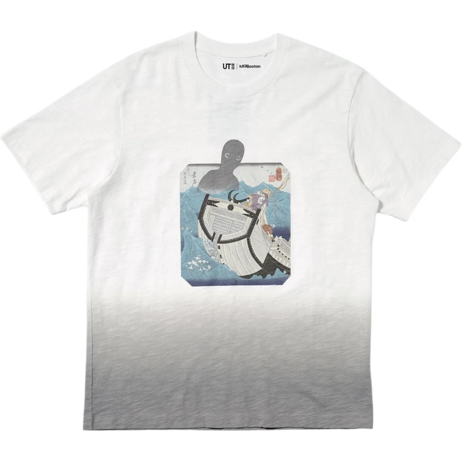Женская футболка с круглым вырезом Museum Of Fine Arts Boston Collaboration UNIQLO, Ivory