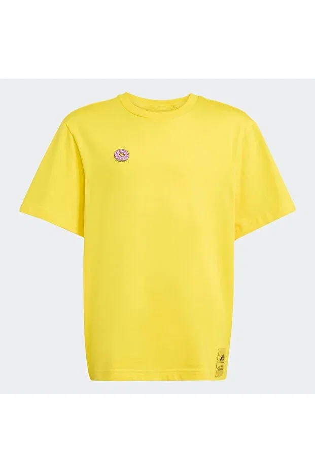 Детская футболка для девочек с принтом The Simpsons Graphics Adidas, Yellow — фото 4